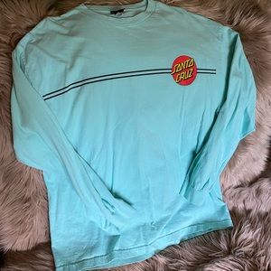 santa cruz long sleeve tee